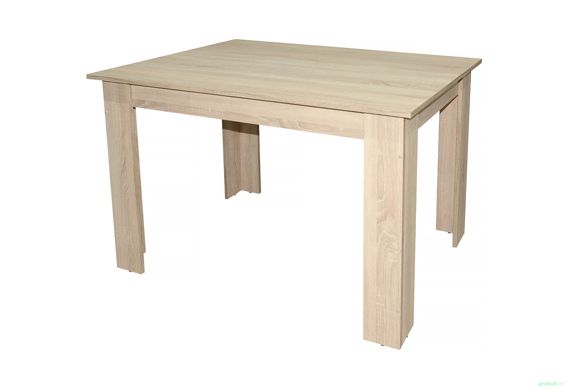 Стіл обідній Світ Меблів 1 118x80 см - Зображення 1 Зображення 1 - Стіл обідній Світ Меблів 1 118x80 см