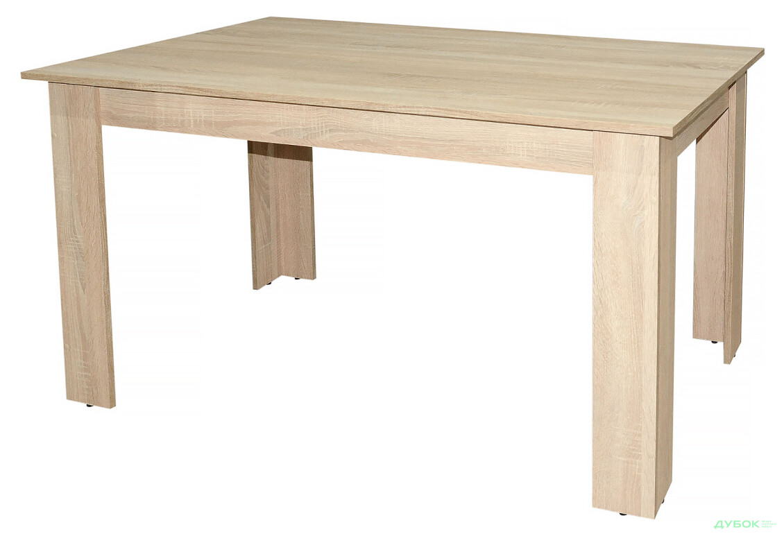 Стіл обідній Світ Меблів 2 138x80 см - Зображення 1 Зображення 1 - Стіл обідній Світ Меблів 2 138x80 см