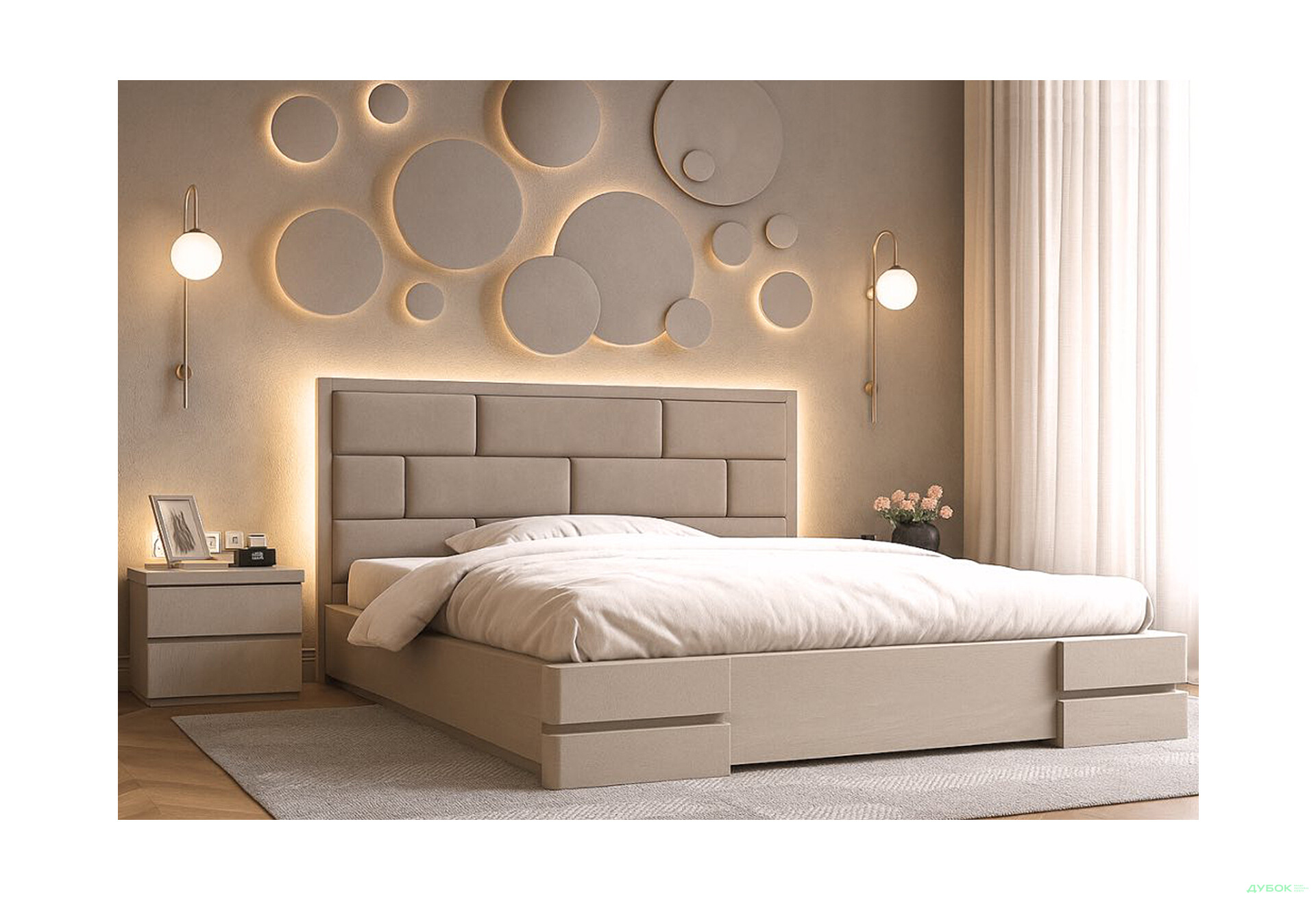 Изображение 10 - Кровать-подиум Arbor Drev Тоскана 160 см
