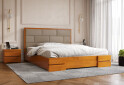 Фото 8 - Ліжко-подіум Arbor Drev Тоскана (сосна) 160 см підйомне