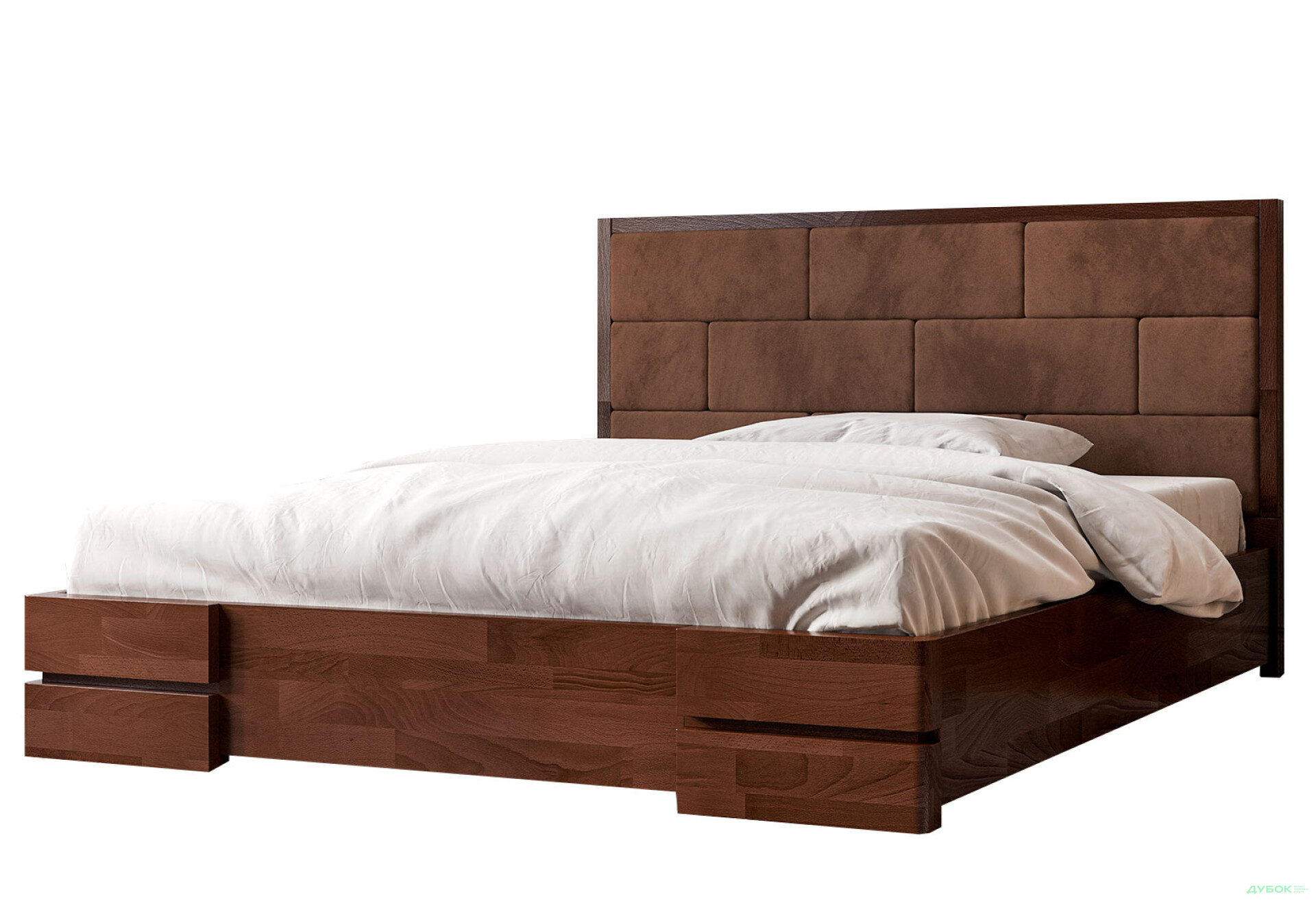 Фото 2 - Ліжко-подіум Arbor Drev Тоскана (бук) 160 см підйомне 