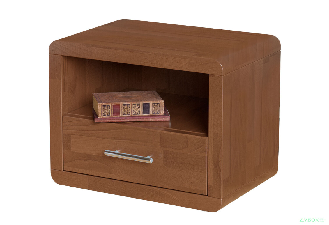 Тумба приліжкова Arbor Drev Глорія з шухлядою 52 см - Зображення 1 Зображення 1 - Тумба приліжкова Arbor Drev Глорія з шухлядою 52 см