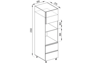 П 60 ДШ п/мікрохв. (h-920) LUX