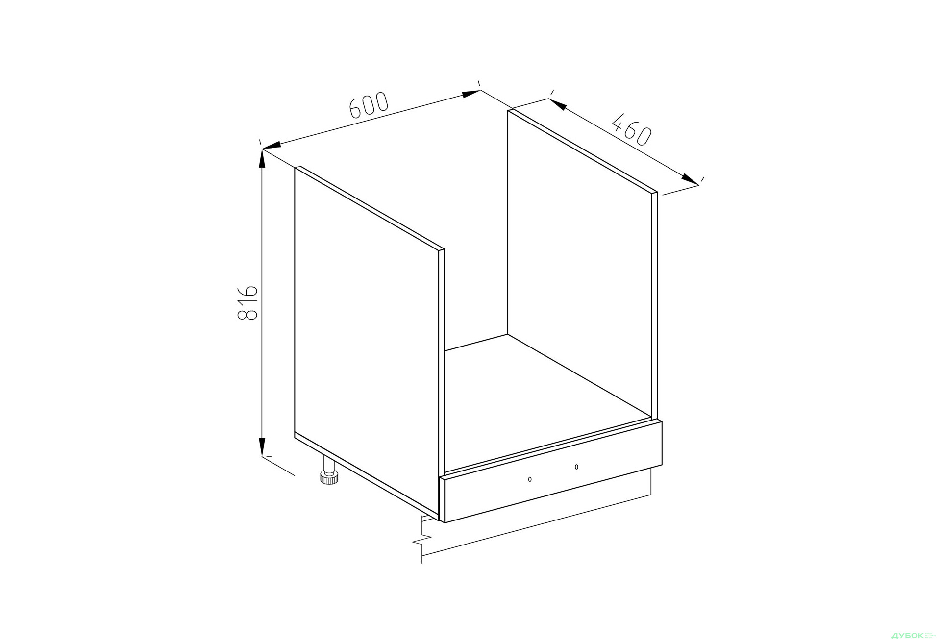 Зображення 1 - Н 60Пл LUX Софі Лак Світ Меблів
