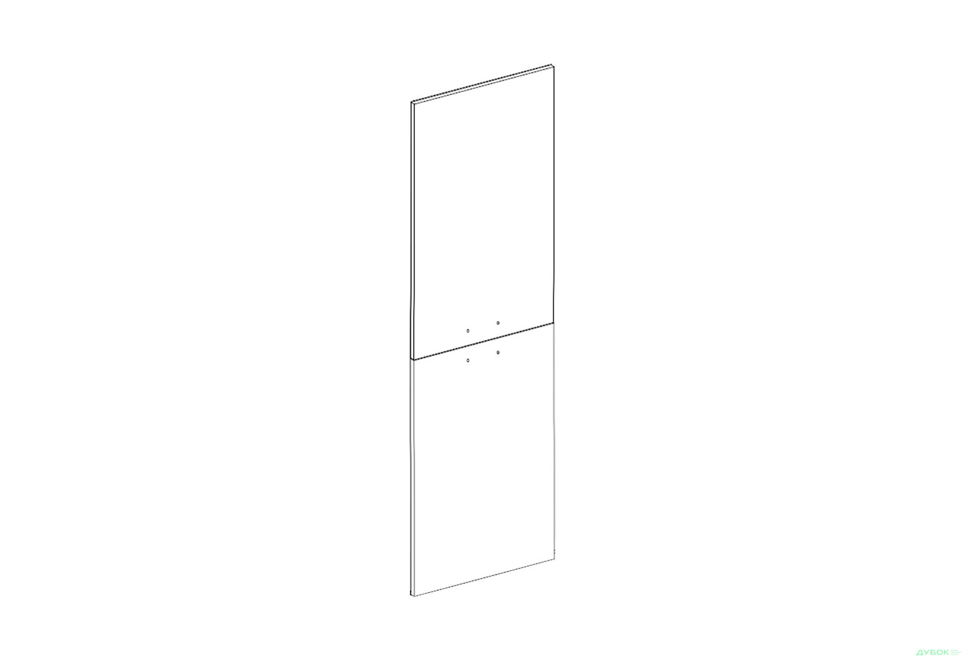 Зображення 1 - Фасад П 60 Х (h-920) Софі Лак Світ Меблів