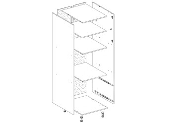 Корпус П 60 ДШ п/мікрохв. LUX