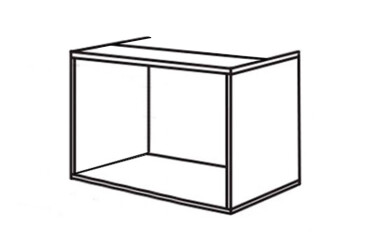 Корпус В 60 Окап (h 920) Svit Mebliv