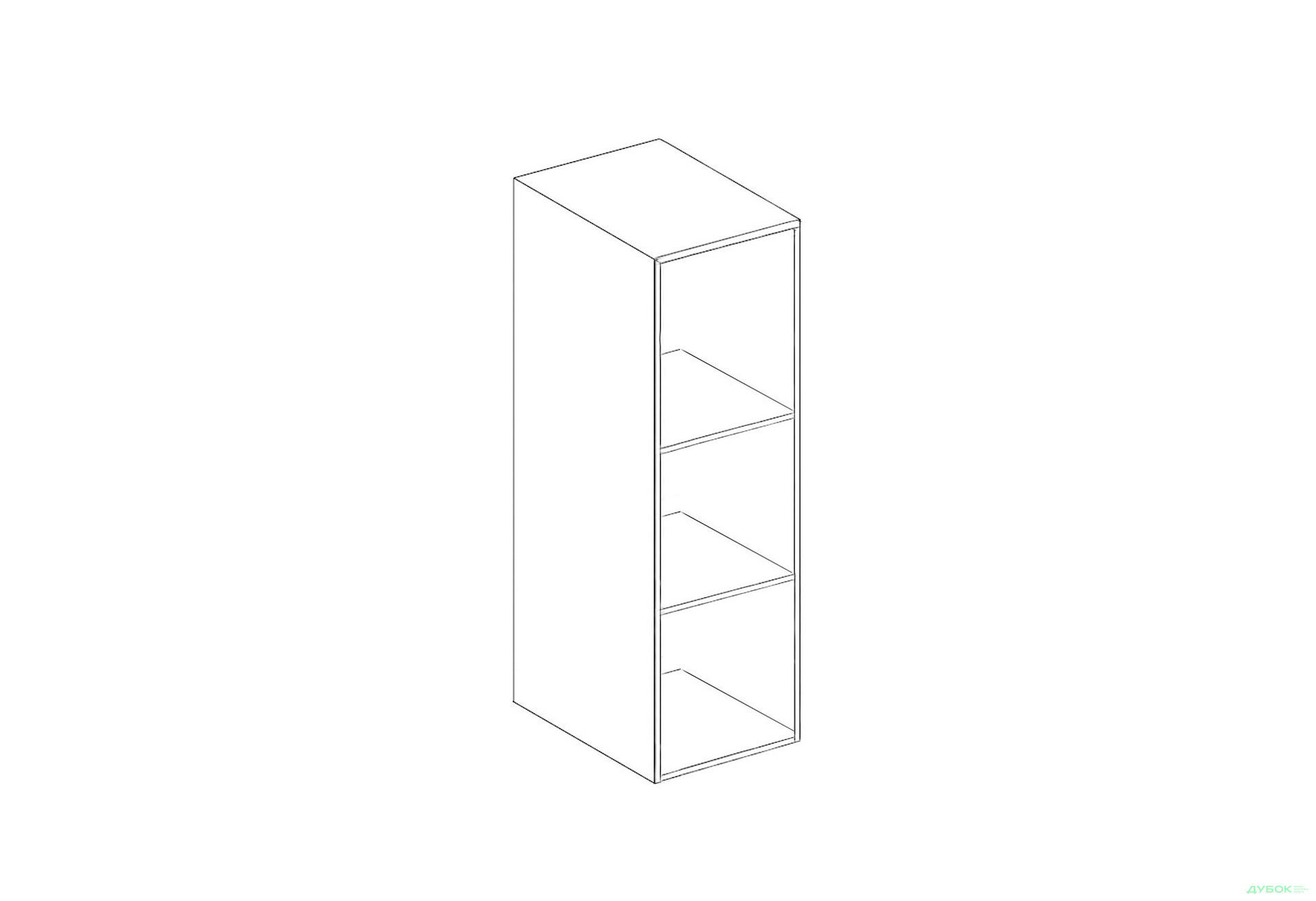 Изображение 1 - Полки В 20 (h 920) Марта Svit Mebliv