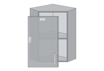 Верх 58 кут Діплос / Diplos MebelStar