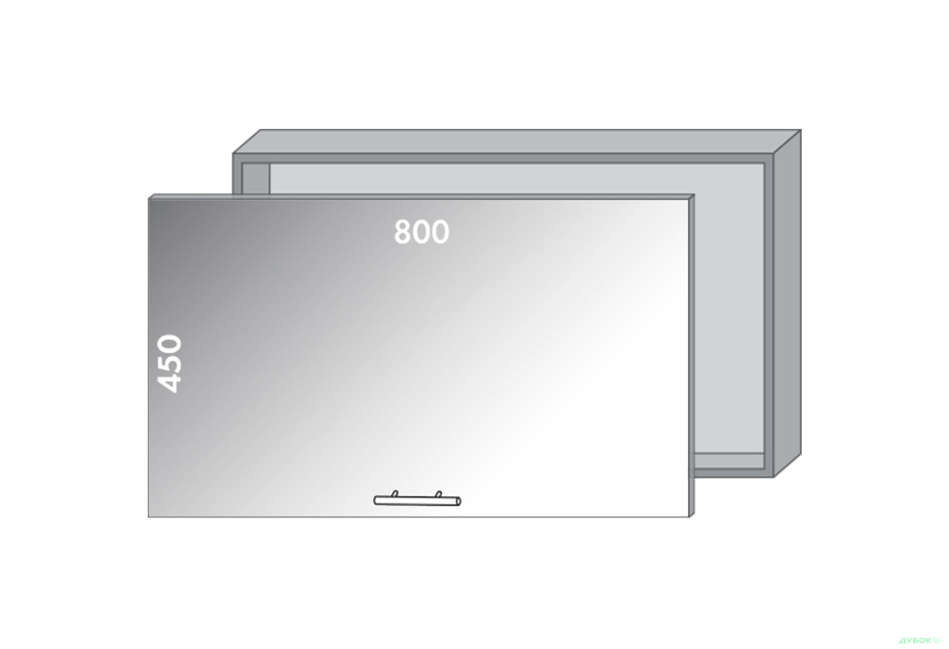 Изображение 1 - Верх 982 витрина Диплос / Diplos Мебель Стар