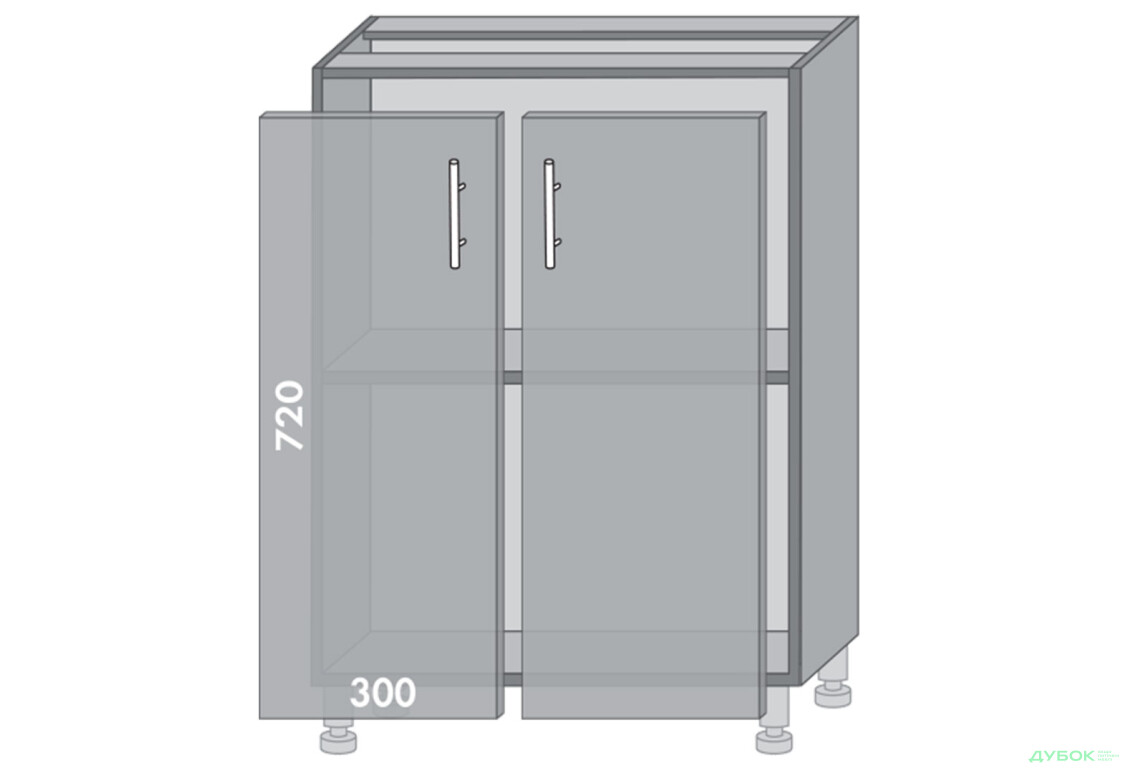 Низ 60 Діплос / Diplos MebelStar