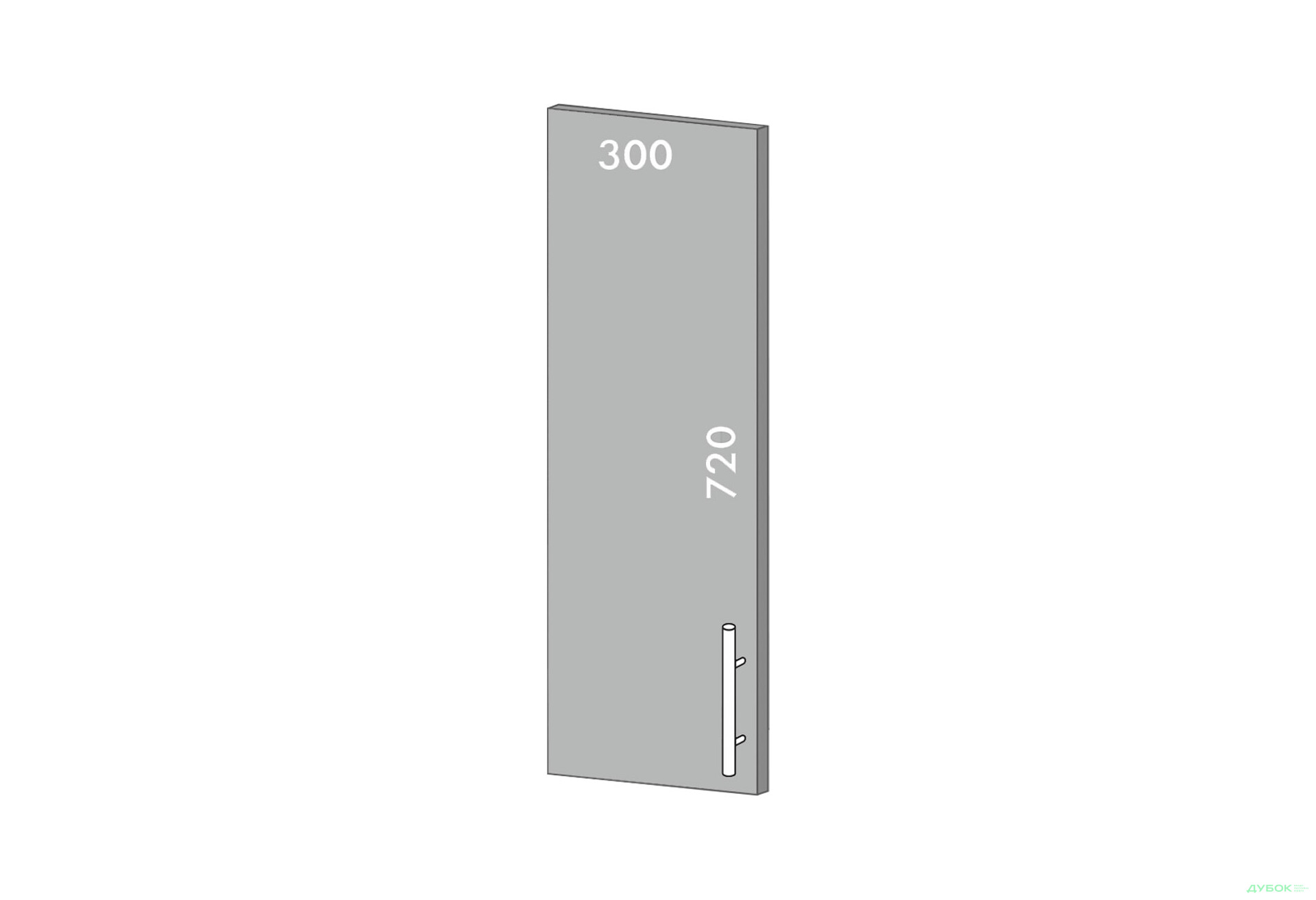 Зображення 1 - Фасад dpl ф-55 MebelStar