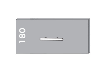 Фасад dpl ф-43 ящик малый Мебель Стар