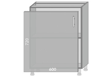 Низ 600 Діплос / Diplos MebelStar