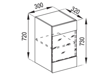 В 30 Ск (фасад ДСП)