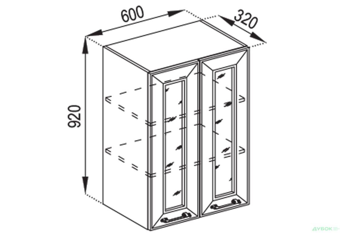 В 60 Ск (h-920) Марго Svit Mebliv - Изображение 1 Изображение 1 - В 60 Ск (h-920) Марго Svit Mebliv