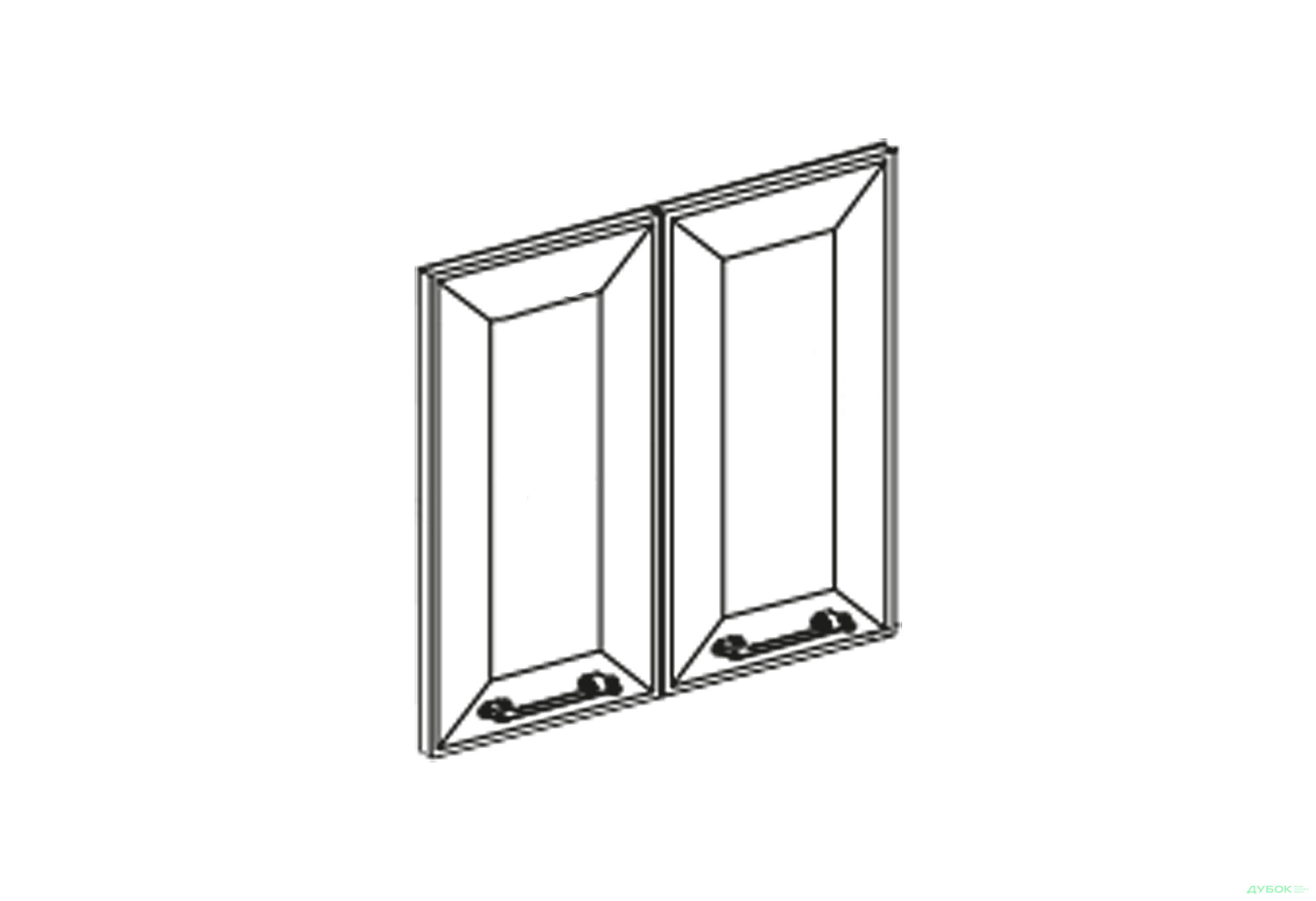 Зображення 1 - Фасад В 60 2Д п/мікрохв. (h 920) Марго Світ Меблів