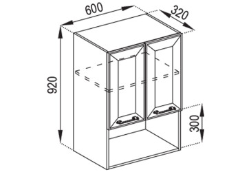 В 60 2Д п/мікрохв. (h 920)