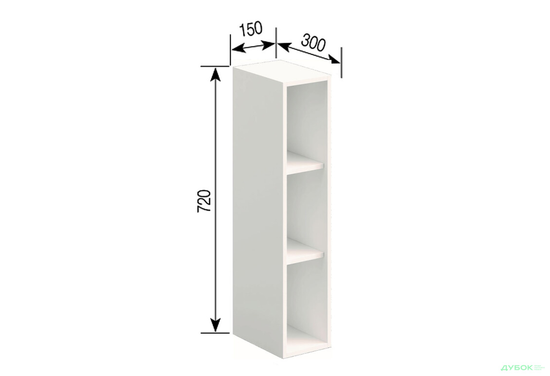 Полки В 15 Світ Меблів - Зображення 1 Зображення 1 - Полки В 15 Світ Меблів