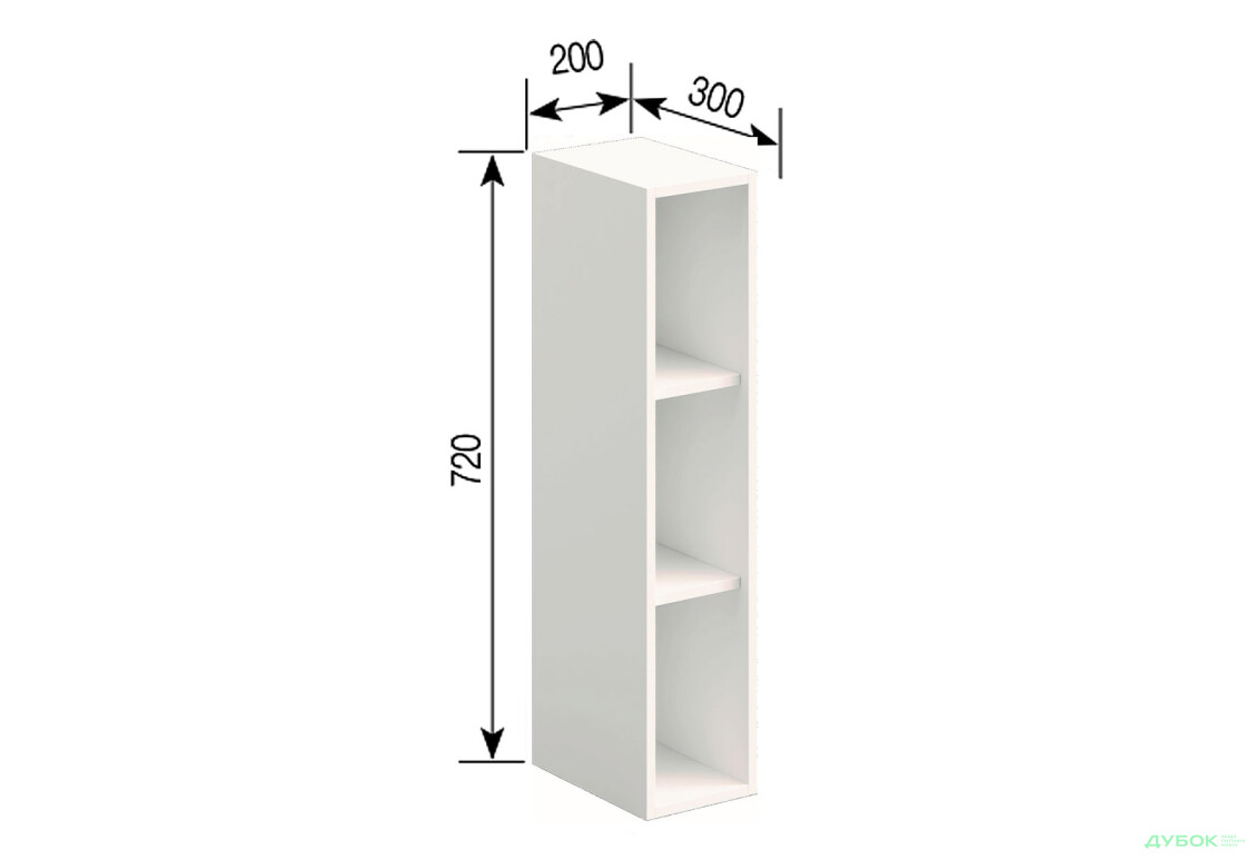 Полки В 20 Світ Меблів - Зображення 1 Зображення 1 - Полки В 20 Світ Меблів