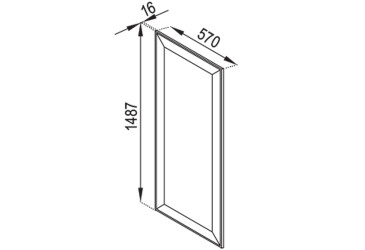 П панель внутрішня (h-920) до ст-ці 28 мм