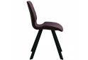 Зображення 3 - Стілець кухонний Новий Стиль Lips 4L Black (Box-2) RMB 50x56x87 см м'який / комплект 2шт 