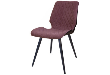 Стул кухонный Новый Стиль Lips HN Black (Box-2) RMB 50x56x87 см мягкий / комплект 2шт 