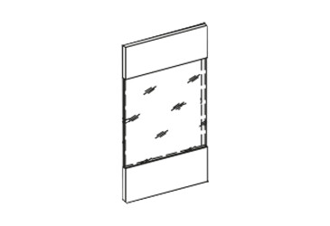 Фасад В 50 Ск ДСП Марго Світ Меблів