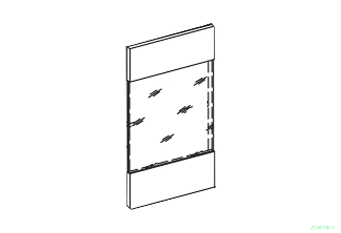 Фасад В 50 Ск ДСП Марго Svit Mebliv