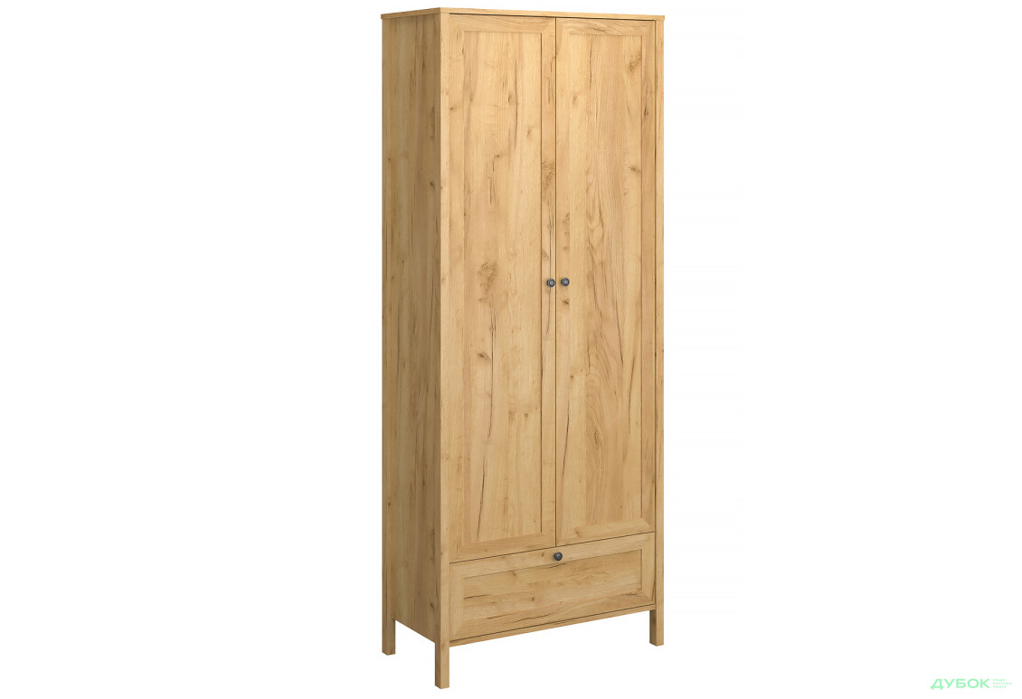 Шкаф VMV holding Klark / Кларк 2-дверный с ящиком 83 см Дуб крафт золотой - Изображение 3 Изображение 3 - Шкаф VMV holding Klark / Кларк 2-дверный с ящиком 83 см Дуб крафт золотой