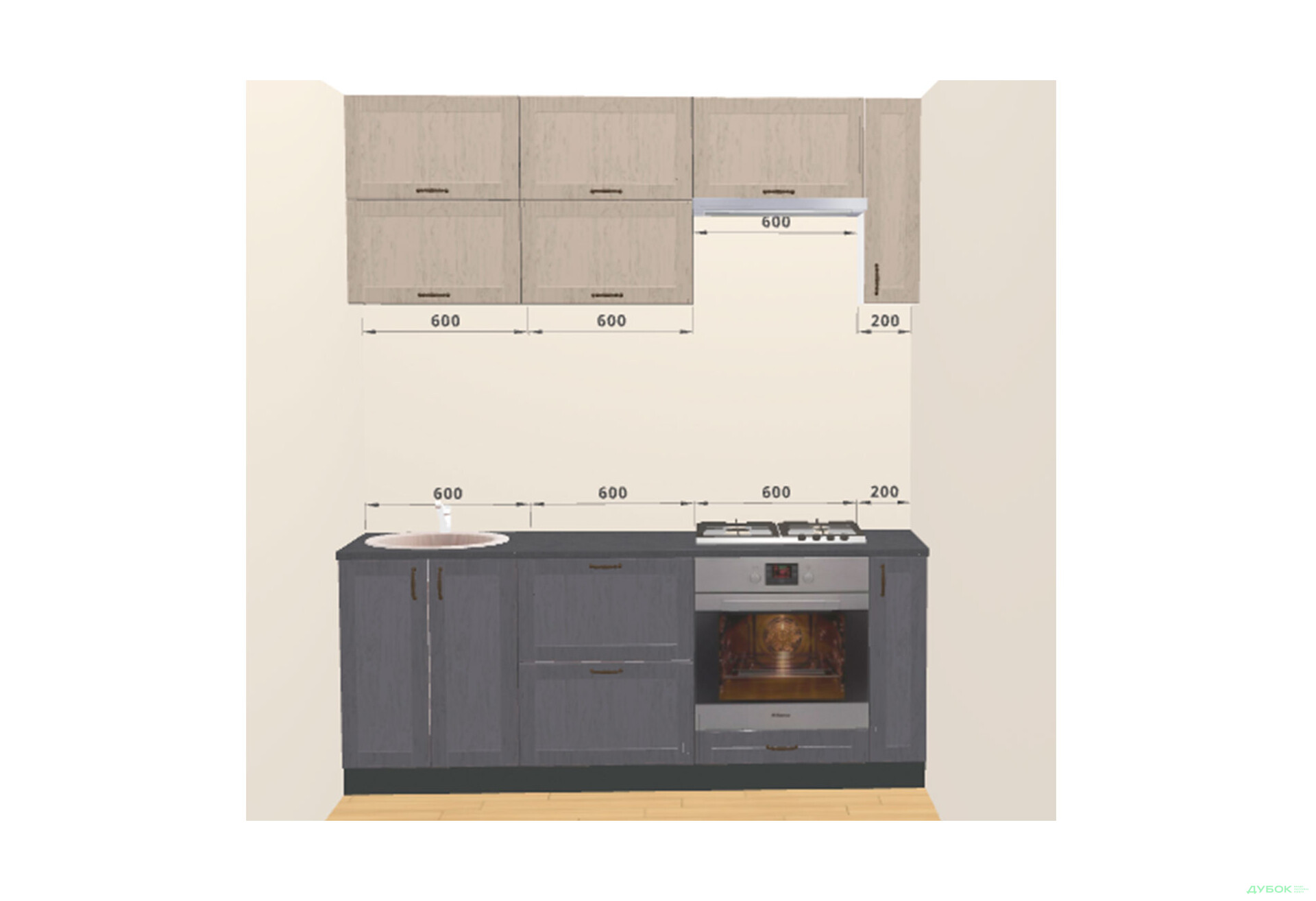 Кухня Парма 2.0 VIP-master - Зображення 2 Зображення 2 - Кухня Парма 2.0 VIP-master