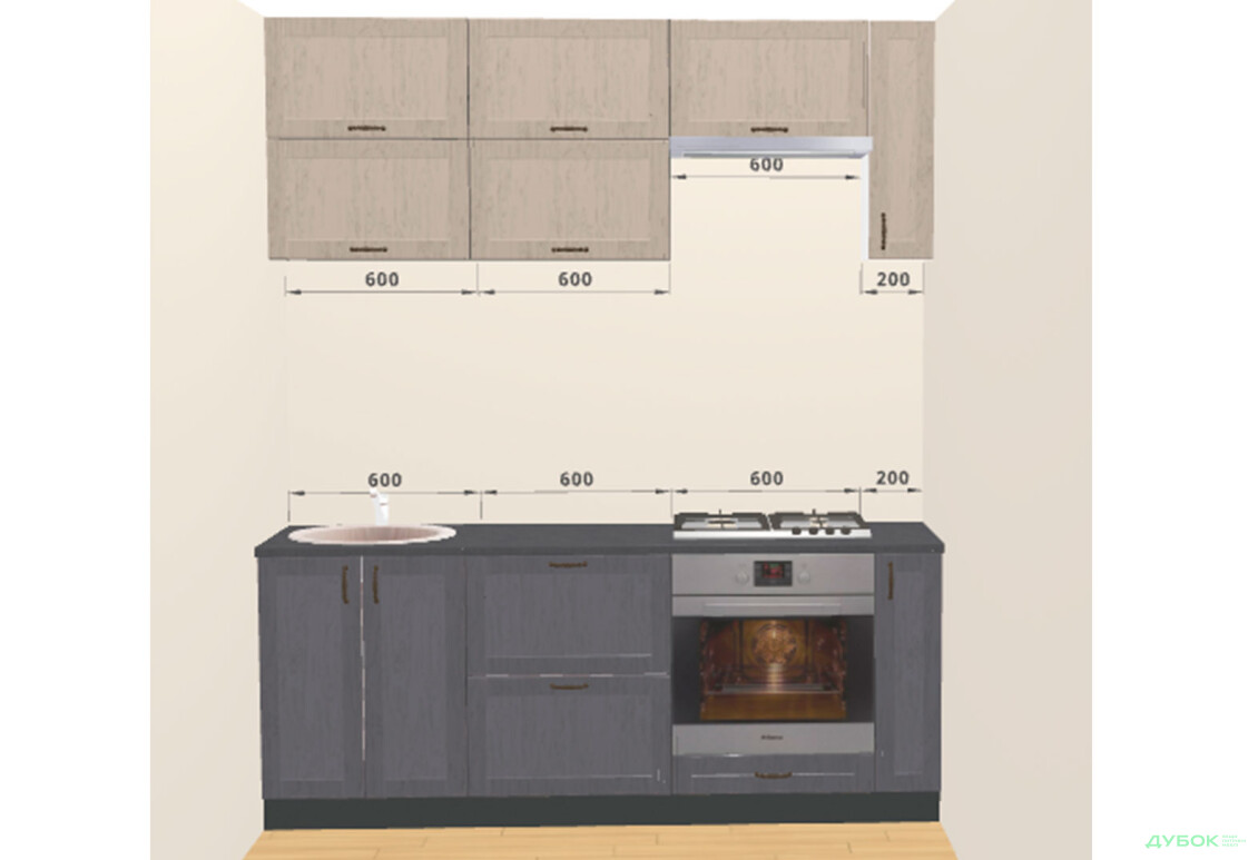 Кухня Парма 2.0 VIP-master - Зображення 2 Зображення 2 - Кухня Парма 2.0 VIP-master