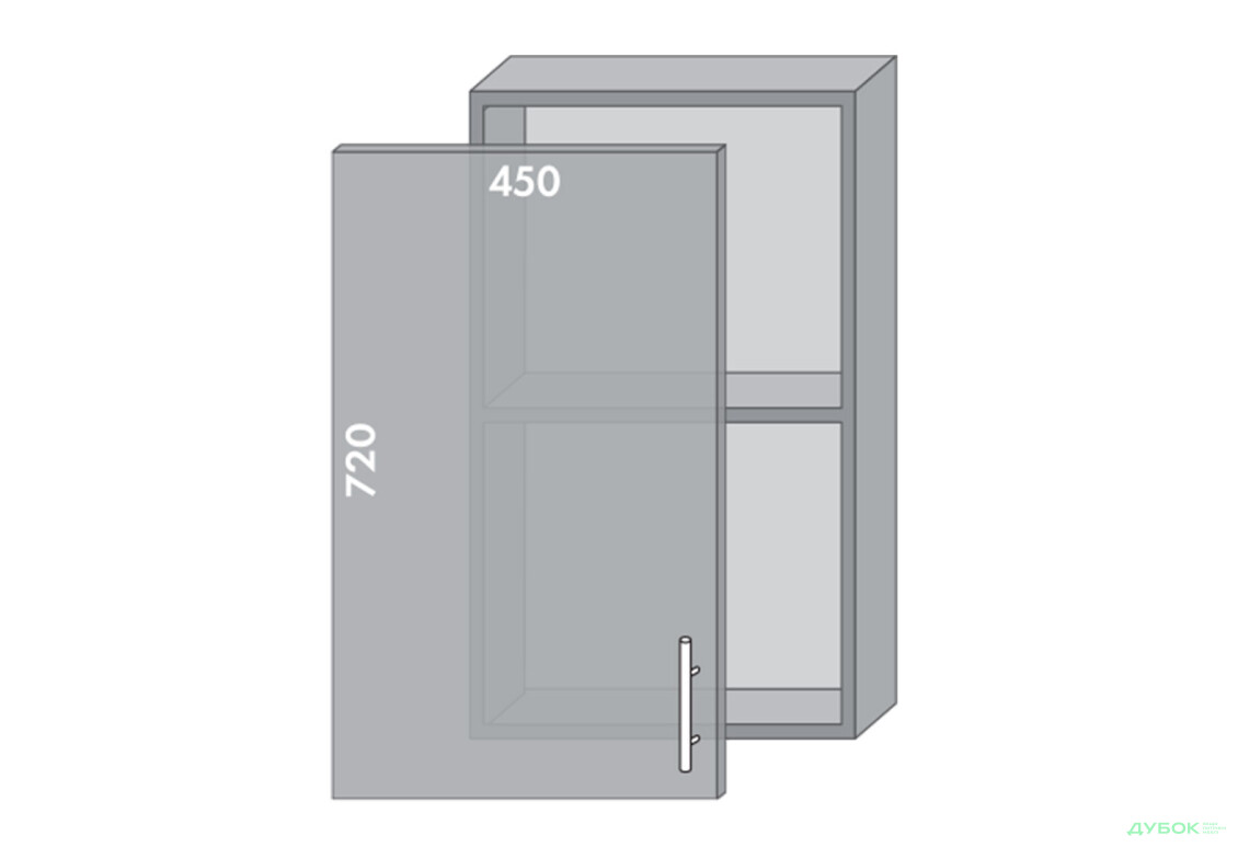 Верх 45 Діплос / Diplos Blum MebelStar