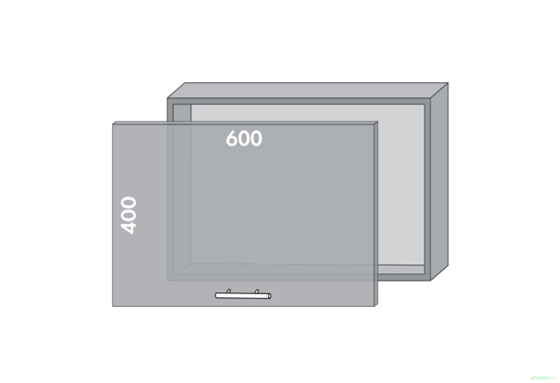 Зображення 1 - Верх 64 витяжка Діплос / Diplos Blum MebelStar