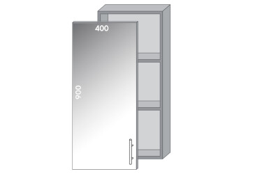 Верх 940 вітрина Діплос / Diplos Blum MebelStar