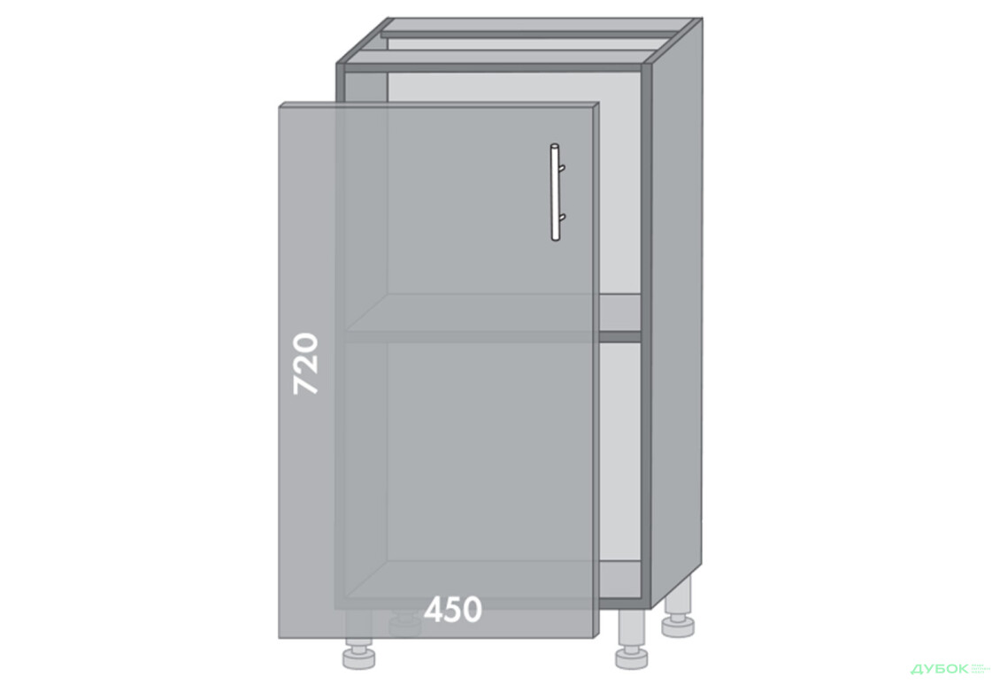 Низ 45 Діплос / Diplos Blum MebelStar
