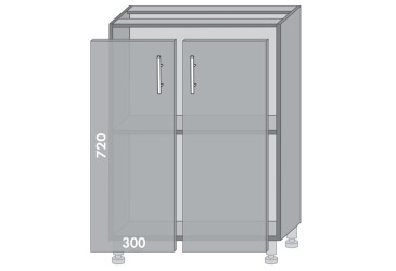 Низ 60 Диплос / Diplos Blum Мебель Стар