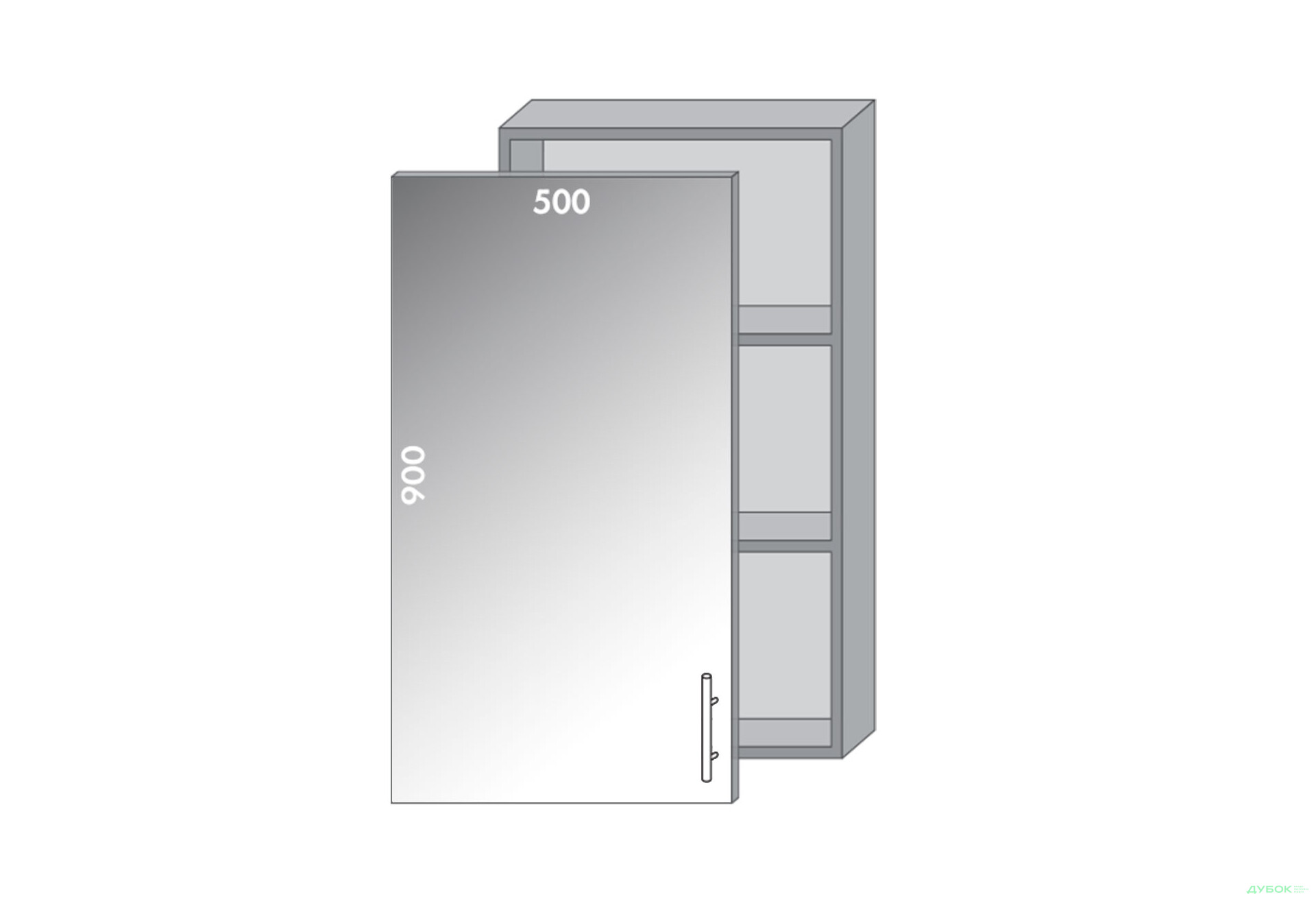 Изображение 1 - Верх 950 витрина Диплос / Diplos Blum Мебель Стар