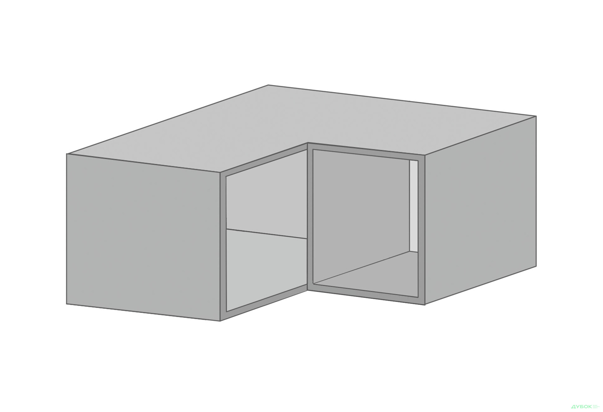 Зображення 1 - Корпус dpl А-35 Blum MebelStar