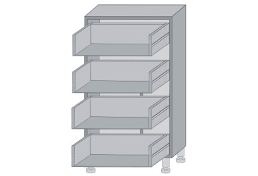 Корпус dpl Н-604 Blum MebelStar