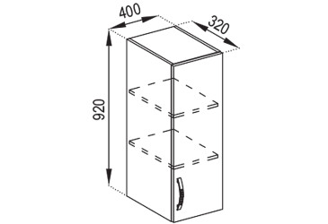 В 40 (h-920) Оля Світ Меблів