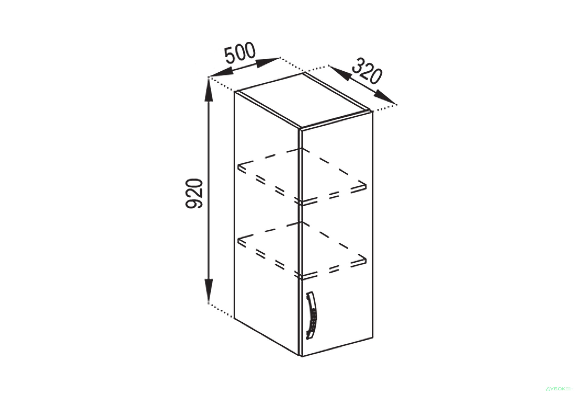 Зображення 1 - В 50 (h-920) Оля Світ Меблів