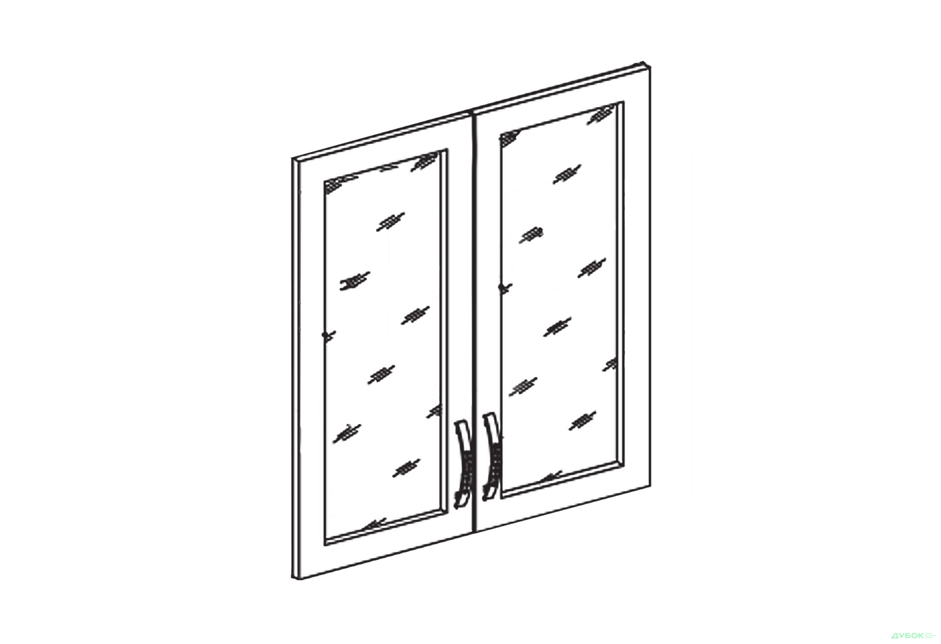 Зображення 1 - Фасад В 60 Ск (h-920) Оля Світ Меблів