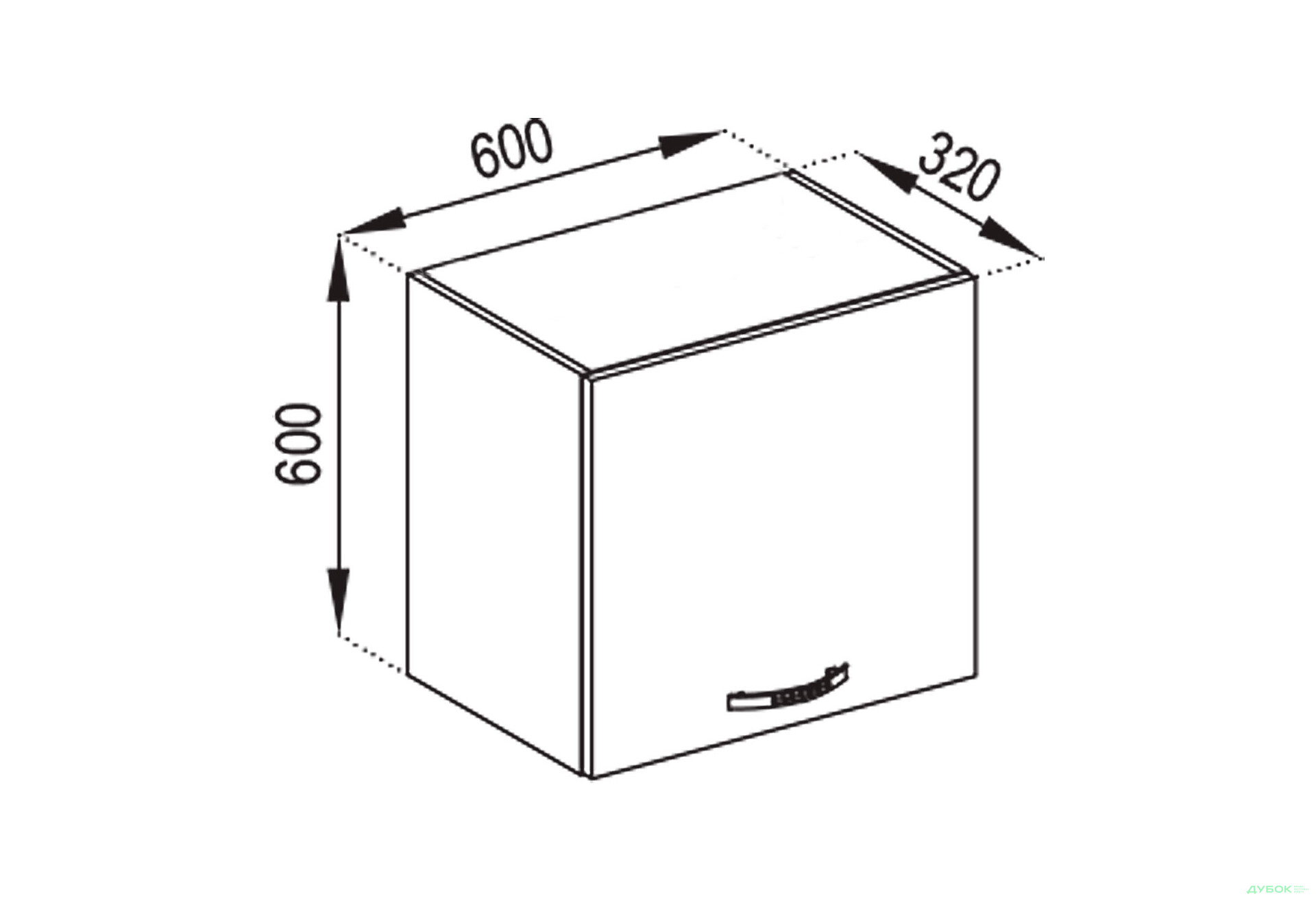 Изображение 1 - 60 ОКАП (h-920) Оля Svit Mebliv