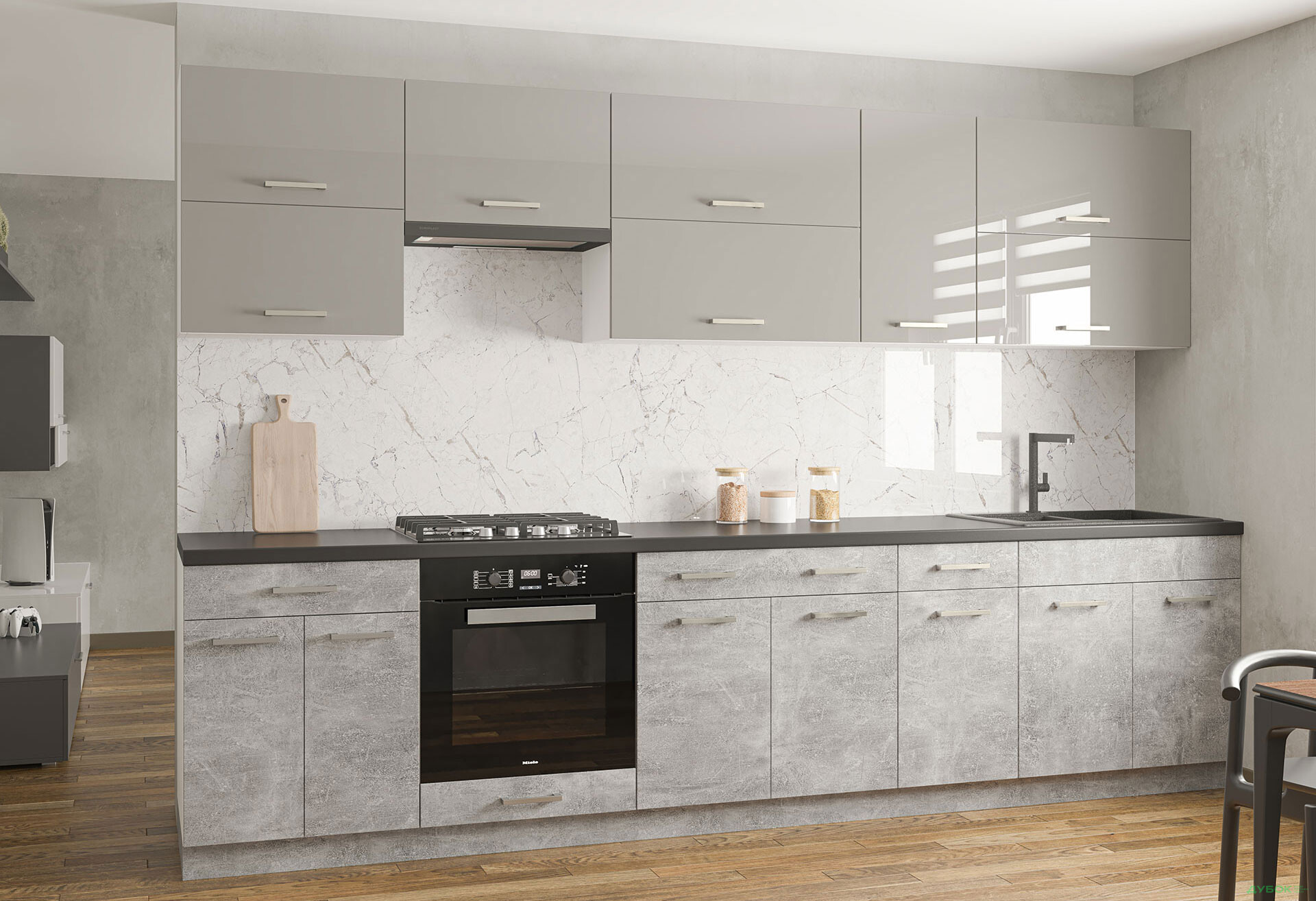 Модульна кухня Марта Лак Світ Меблів - Зображення 1 Зображення 1 - Модульна кухня Марта Лак Світ Меблів