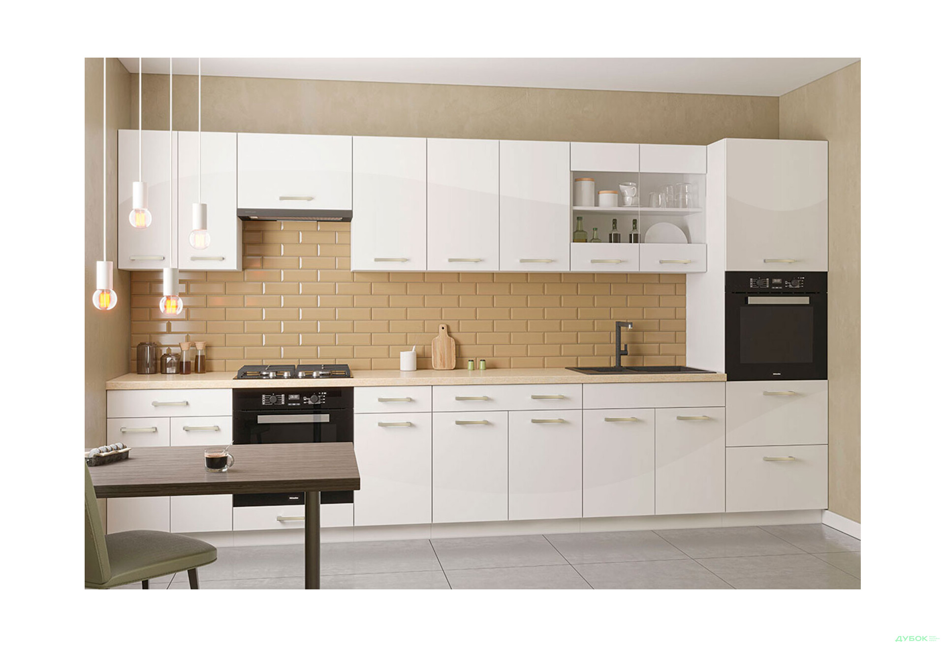 Модульна кухня Марта Лак Світ Меблів - Зображення 2 Зображення 2 - Модульна кухня Марта Лак Світ Меблів