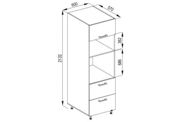 П 60 ДШ п/мікрохв. 720 LUX