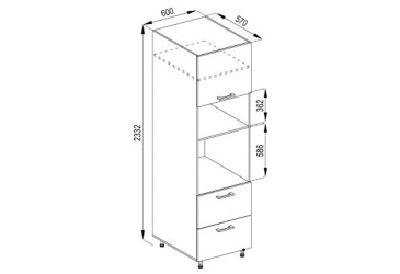 П 60 ДШ п/мікрохв. 920 LUX