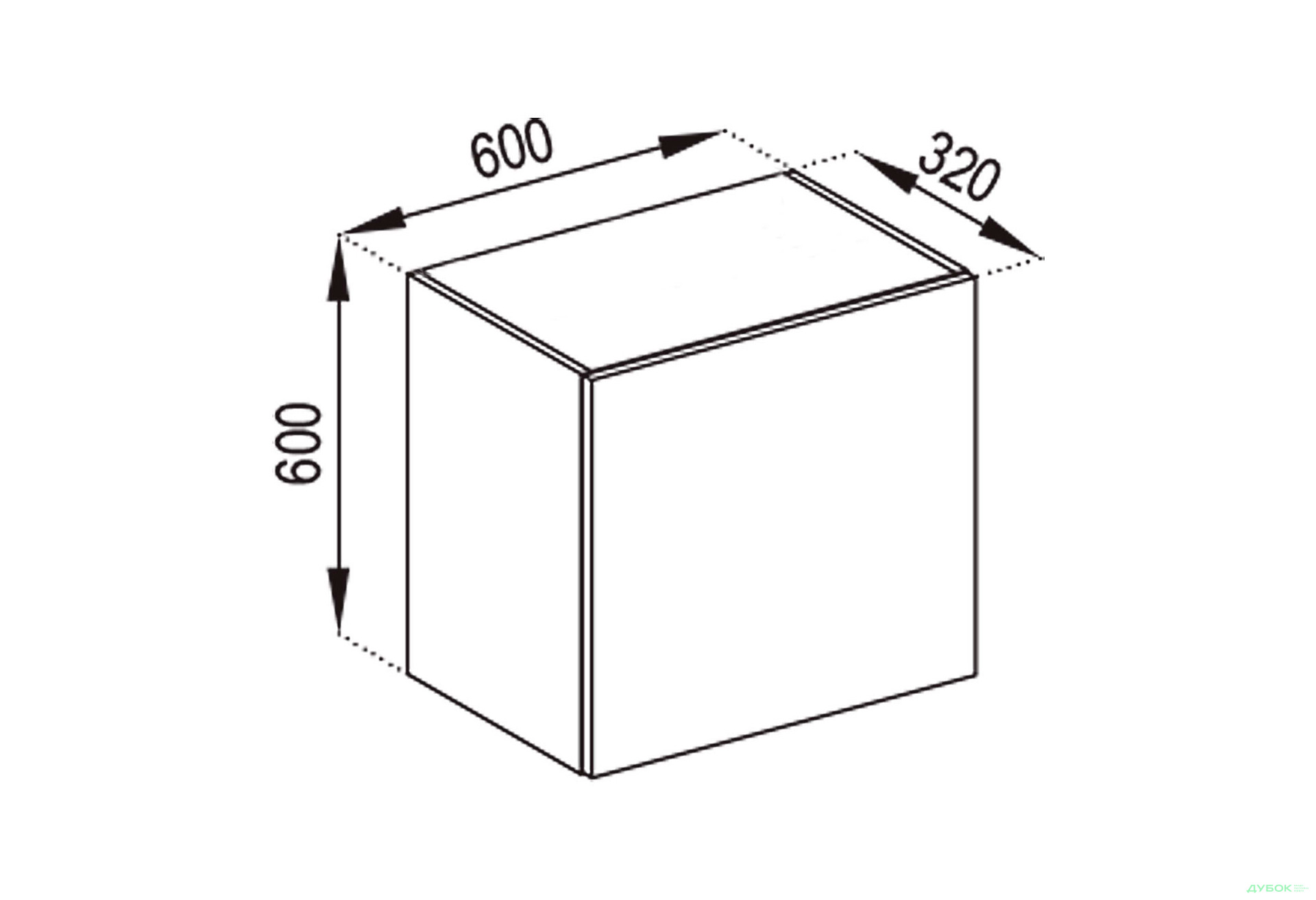 В 60 Окап (h 920) Марта Лак Світ Меблів - Зображення 1 Зображення 1 - В 60 Окап (h 920) Марта Лак Світ Меблів
