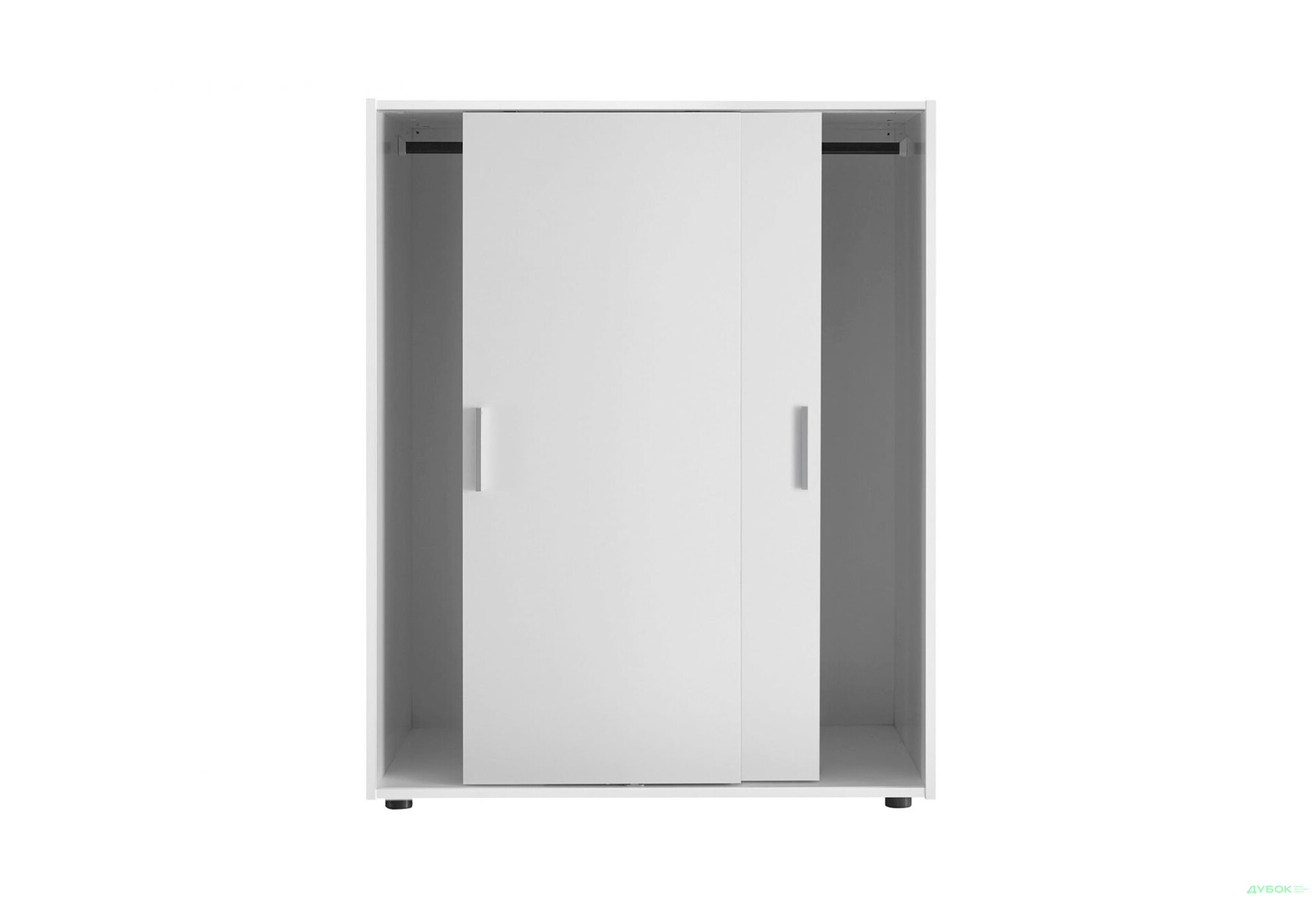 Изображение 4 - Комод MiroMark Кейс 2-дверный со штангой для вешалок 102 см Белый